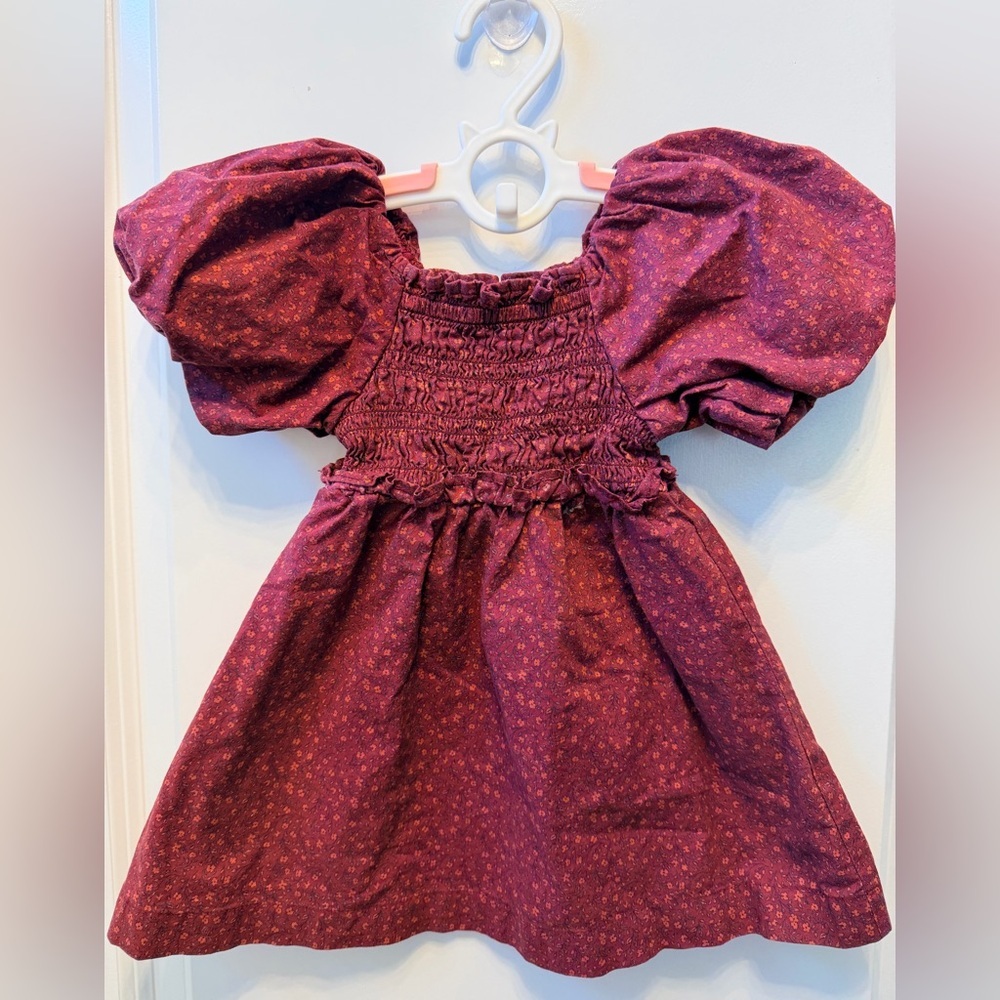 Organic Cotton Baby Dress Bundle 12-18M Smocked Ruffle Hope & Henry‎ - Picture 8 of 12